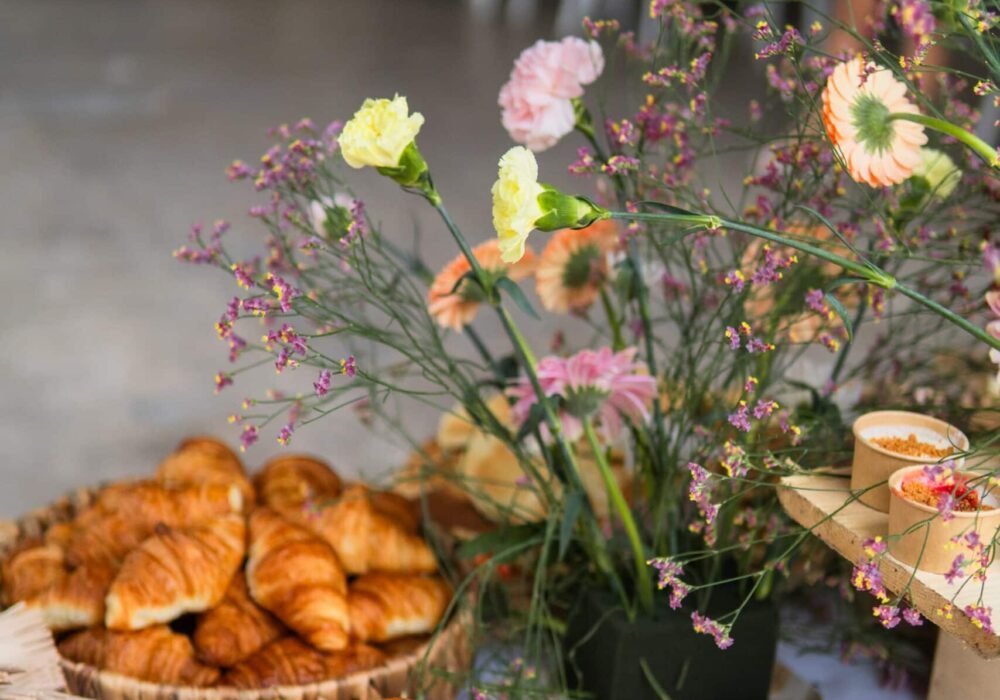 croissant buffet brunch