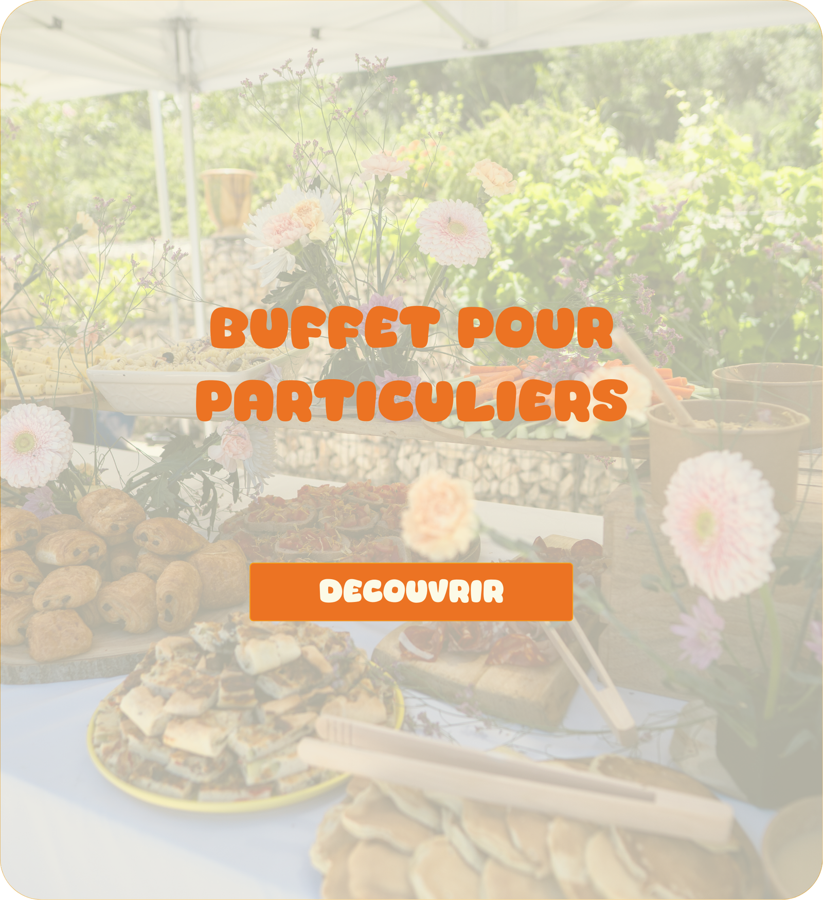 buffet brunch pour particuliers