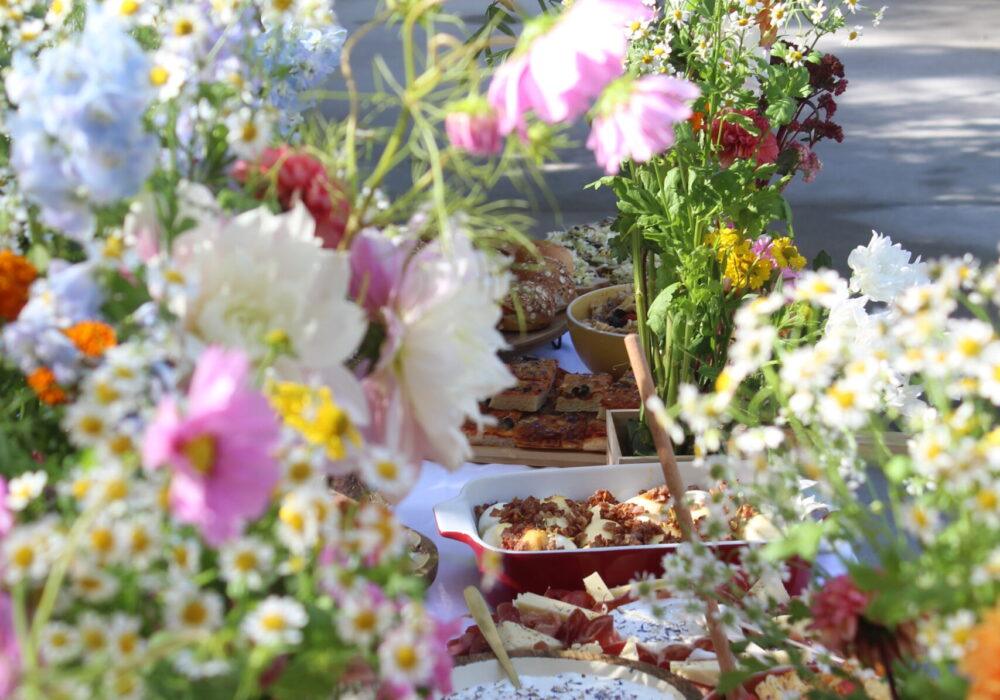 photo buffet brunch domaine arles