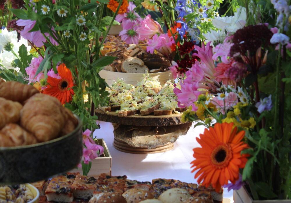 buffet brunch a nimes fleury déco
