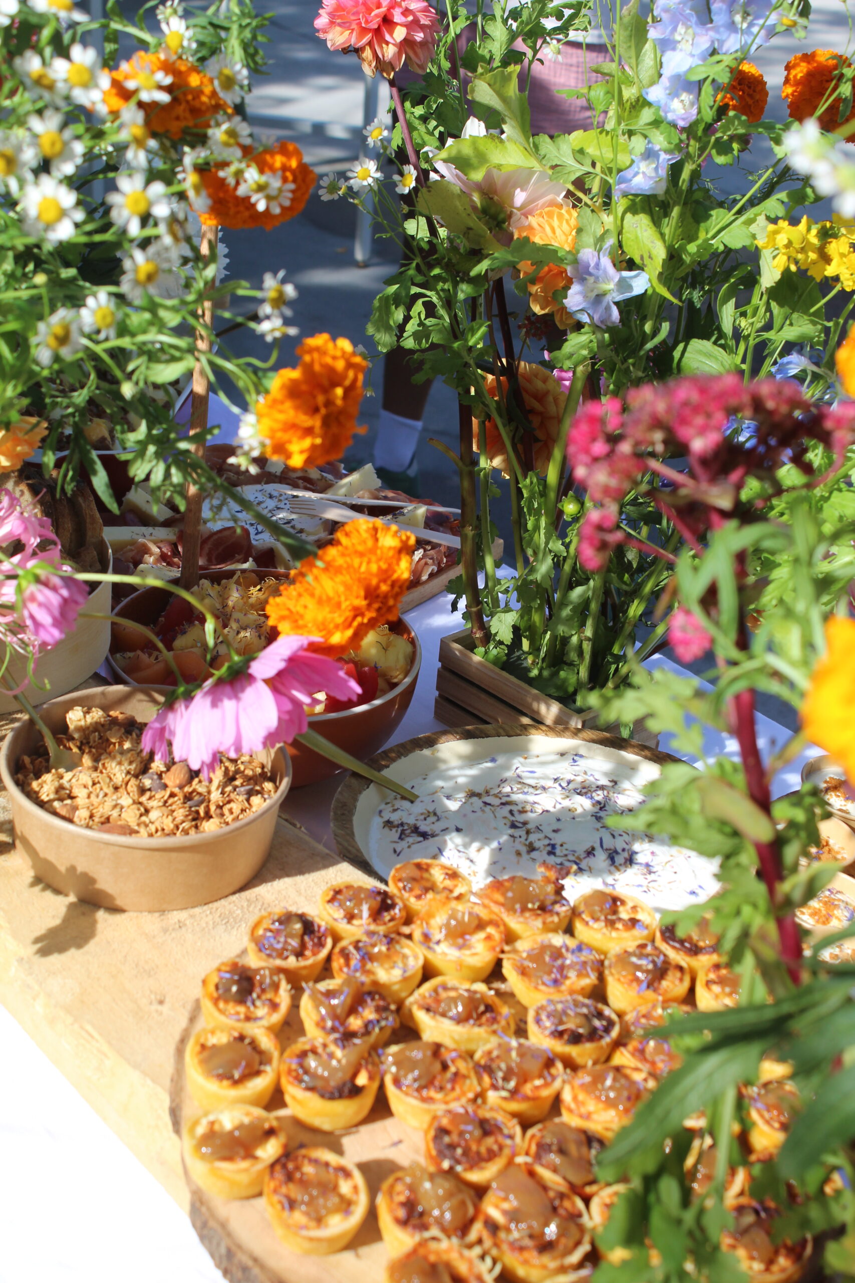 Prestation traiteur brunch à Montpellier avec mise en place professionnelle