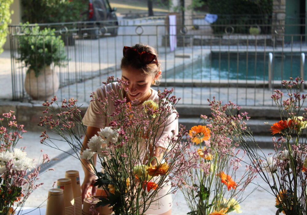 mariage d'hiver fleur brunch